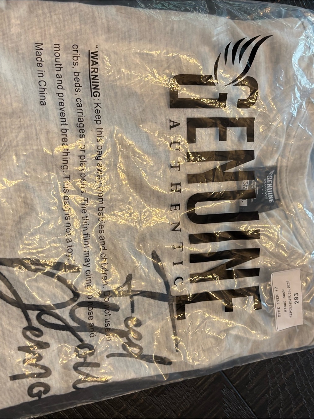 Feed Your Demons Heather Gray Tee - Small - Picture 4 of 5